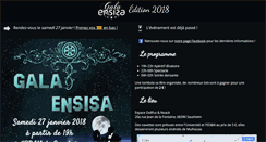 Desktop Screenshot of gala-ensisa.fr